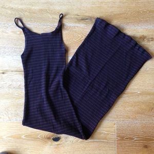 Reformation Sterling Ribbed Midi Dress